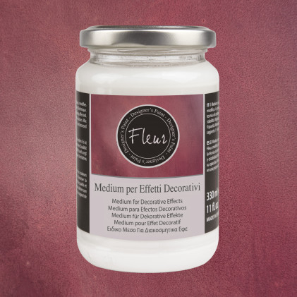 ADITIVI ȘI MEDIUMURI FLEUR - Fleur Medium pentru Efecte Decorative – Tehnica Wash, 330 ml