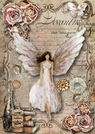 Decoupage Queen - Hârtie de orez Angels Among Us