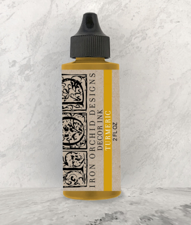 IOD Decor Stamps - Stampile decorative - IOD DECOR INK TURMERIC – cerneală galbenă