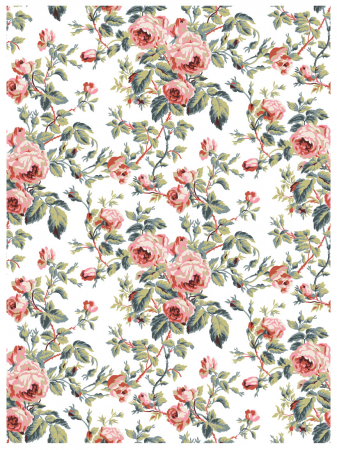 LATTICE ROSE – IOD Paint Inlay – set 8 pagini A3 [3]
