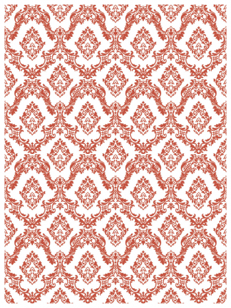 LATTICE ROSE – IOD Paint Inlay – set 8 pagini A3 [4]