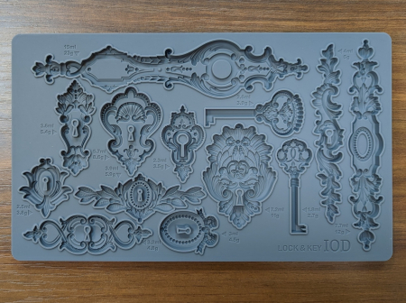 IOD (Iron Orchid Designs) - LOCK & KEY – mulaje decorative IOD, șilduri și chei