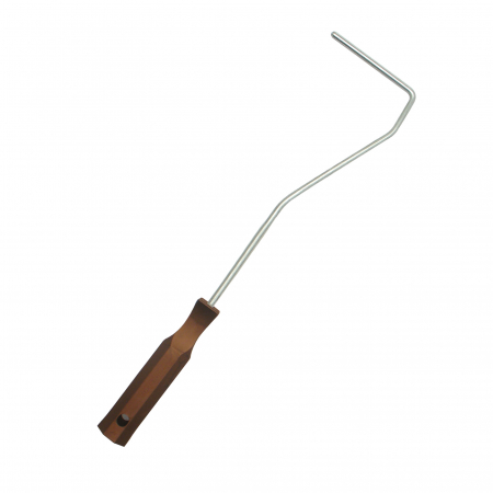 FLEUR PAINT - GAMA COMPLETĂ DE VOPSELE ȘI FINISAJE PREMIUM - Mâner Fleur pentru Rulouri – Ergonomic, 10 x 1,6 cm