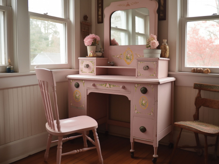 PETITE FLEUR PINK – IOD Paint Inlay – set 4 pagini A3 [6]