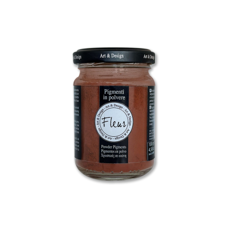 FLEUR PAINT - GAMA COMPLETĂ DE VOPSELE ȘI FINISAJE PREMIUM - fleur-pigment-mineral-terra-siena-rossa-100g.jpg