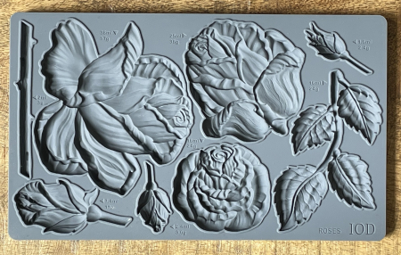IOD (Iron Orchid Designs) - ROSES – mulaje decorative IOD, modele trandafir