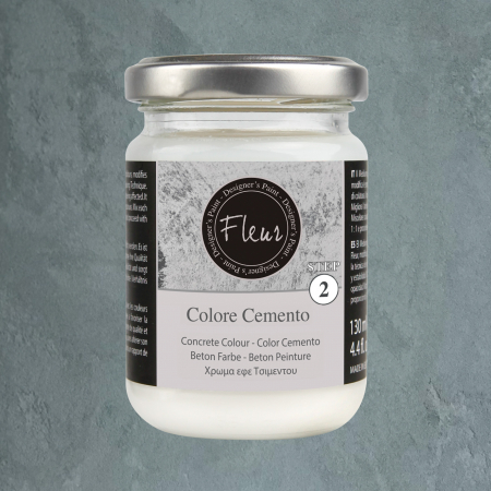 ADITIVI ȘI MEDIUMURI FLEUR - Tehnica Cemento Fleur – Efect Beton Decorativ cu Base + Patină