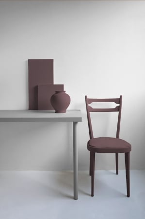 Vopsea Fleur Chalky Look – Chocolate Blush, roz cald ciocolatiu, finisaj ultra-mat pentru mobilier și decor [2]