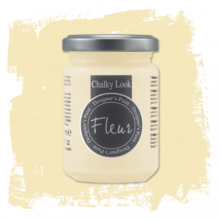 Vopsea Fleur Chalky Look – Eggshell, alb cald, finisaj ultra-mat pentru mobilier și decorațiuni