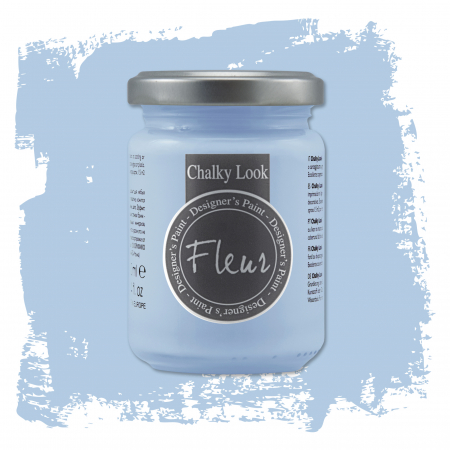 Vopsele FLEUR - Chalky Look - Vopsea Fleur Chalky Look – Good Morning Oslo – albastru scandinav cu aspect pudrat, ultra-mat