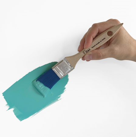 Fleur Chalky Look – Malaysia Blue, Vopsea Albastru-Verzui Ultra-Mată [3]