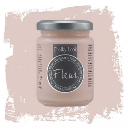 Vopsea Fleur Chalky Look – Milady Rose, roz prăfuit vintage, finisaj ultra-mat pentru mobilier și decor