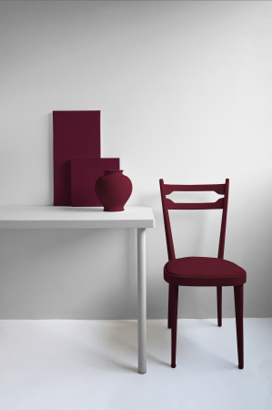 Vopsea Fleur Chalky Look – Porto Red, roșu grena, finisaj ultra-mat, ideală pentru mobilier și decor elegant [2]