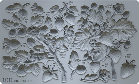 IOD (Iron Orchid Designs) - mulaj-decorativ-iod-wild-berries
