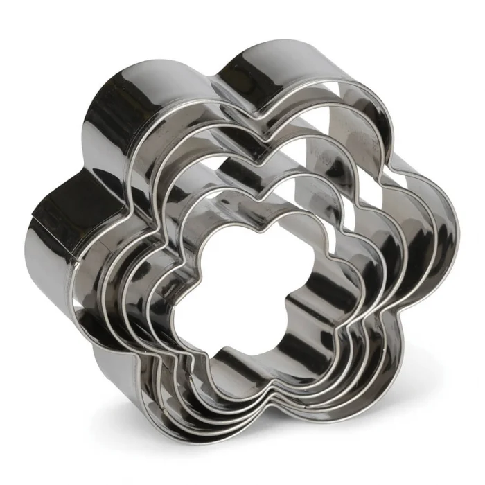 Decupatoare Inox Floare 6 Petale, Cutie 5buc [1]