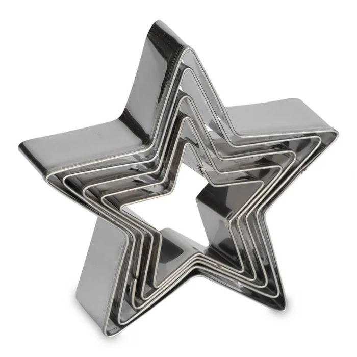 Decupatoare Inox Forma Stea, Cutie 5buc [1]