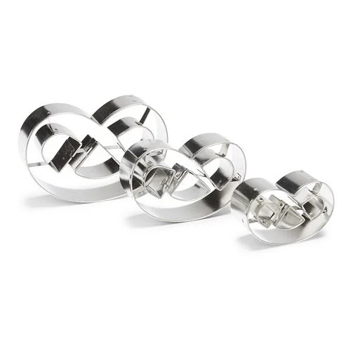Decupatoare inox Forme Covrigi, set 3 buc [1]