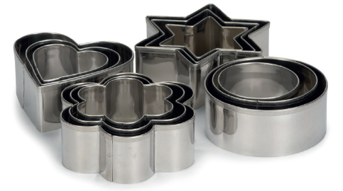 Decupatoare inox Forme Mixte, Cutie 12 buc 01993 [1]