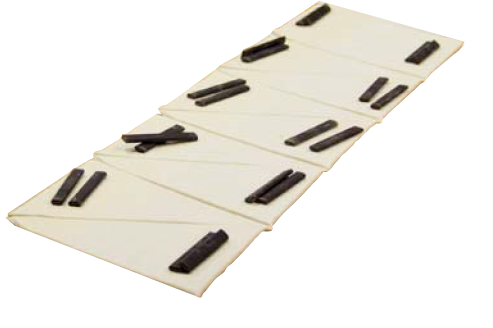 Rola tripla pentru taiat croissante, 18 x h14 cm [2]