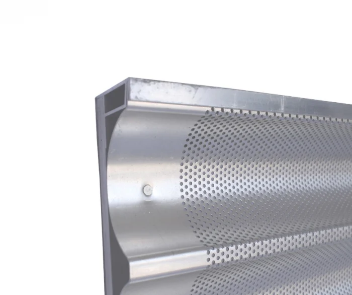 Tava baghete aluminiu 60x40 - 5 canale longitudinale, cadru nituit [2]