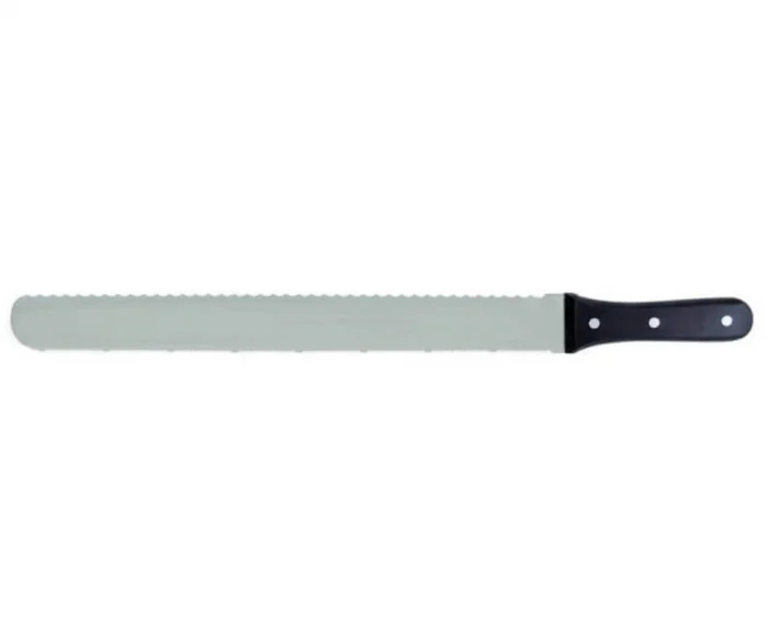 Decupatoare, Cutite - Cutit Brutar lama zimtata si fierastrau L 36cm