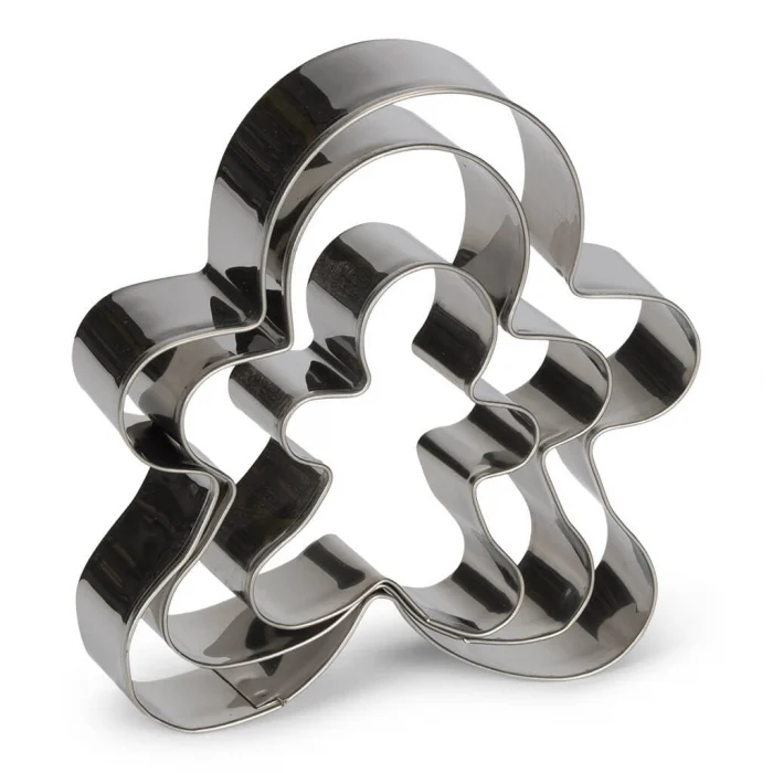Decupatoare, Cutite - Decupatoare Inox Turta Dulce, Cutie 3buc