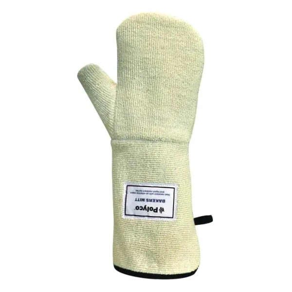 Manusi antitermice Bakers Mitt®, 40 cm, din bumbac terry, protectie termica pana la 250ºC [1]