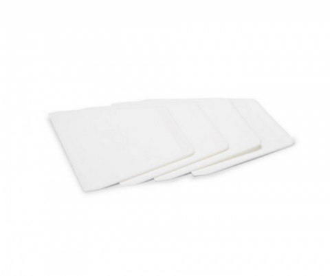 Ustensile brutarie - Rascheta Aluat Plastic Rigid 22 Cm - Set 4 Bucati