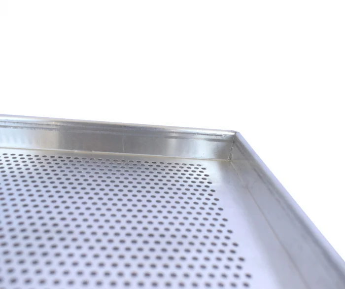 Tăvi - Tava aluminiu perforat - 4 margini, 60x80xh2cm