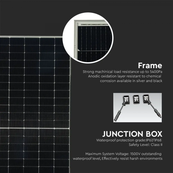 Panou fotovoltaic V-tac 545W monocristalin [2]