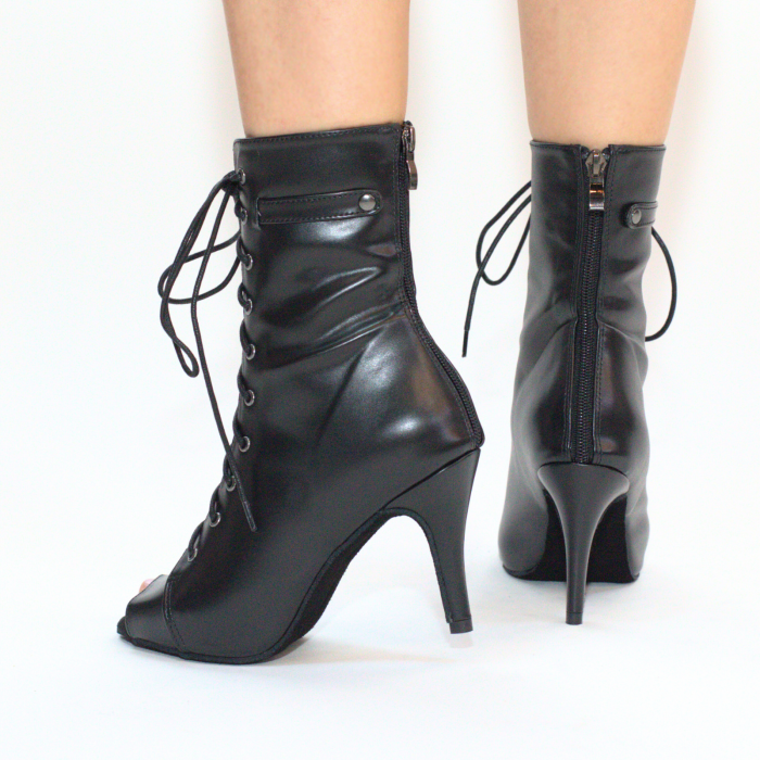 DAME MAS - botine de piele de dans salsa, bachata, kizomba, heels, calitate premium [6]