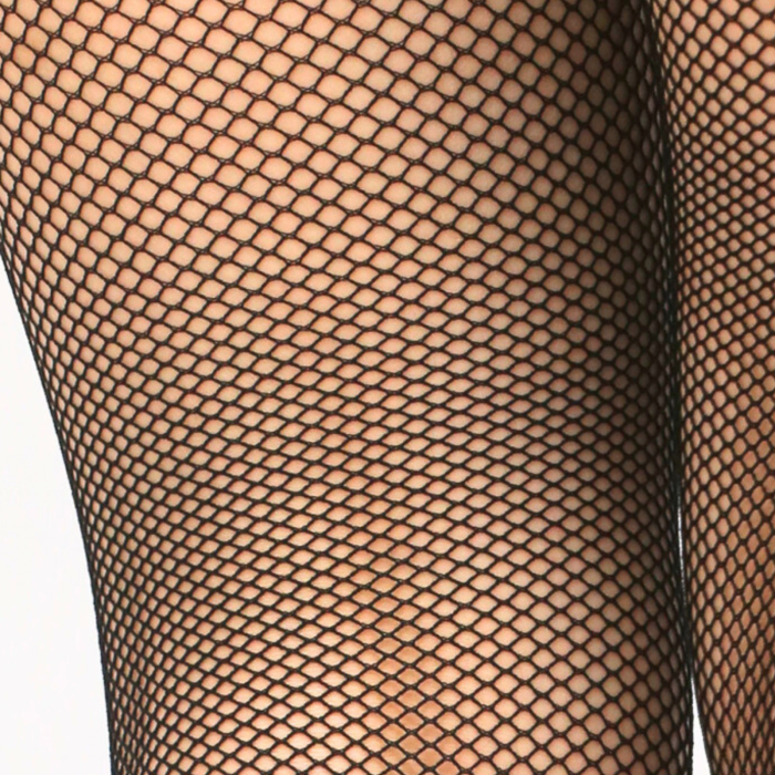 Dres plasă din material moale, negru, unisize [5]