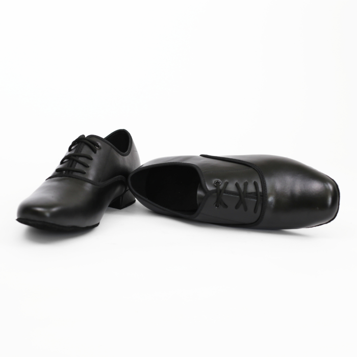 EL MACHO - pantofi de dans pentru barbati din piele culoare negru, pentru dansuri latino, sportive, tango [4]