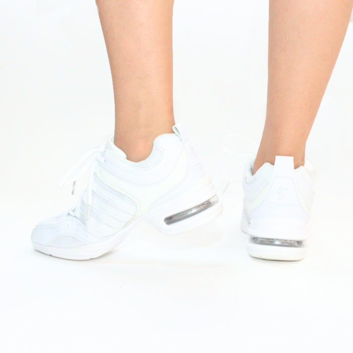 SNEAKERS Sport Alb - pantofi de dans de antrenament cu talpă splitată [5]