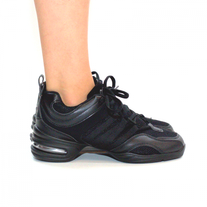 SNEAKERS Sport Negru - pantofi de dans de antrenament cu talpă splitată [4]