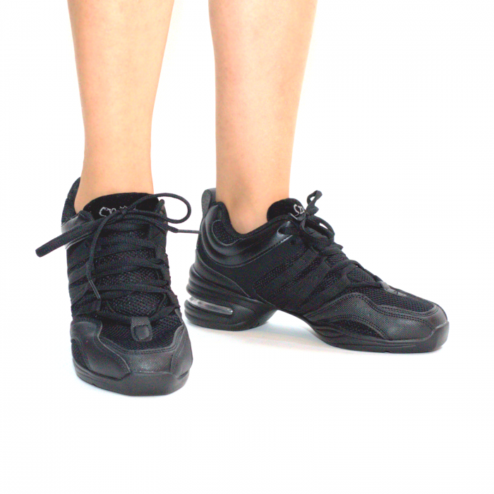 SNEAKERS Sport Negru - pantofi de dans de antrenament cu talpă splitată [6]