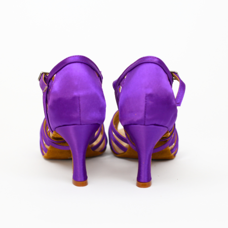 Purpura - pantofi de dans mov pentru femei toc 7.5cm [4]