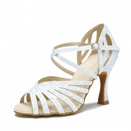 Pantofi de dans Bachata - ROSA BLANCA