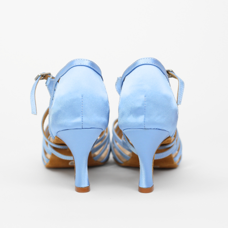 Azul - pantofi de dans albastru pal pentru femei toc 7.5cm [4]