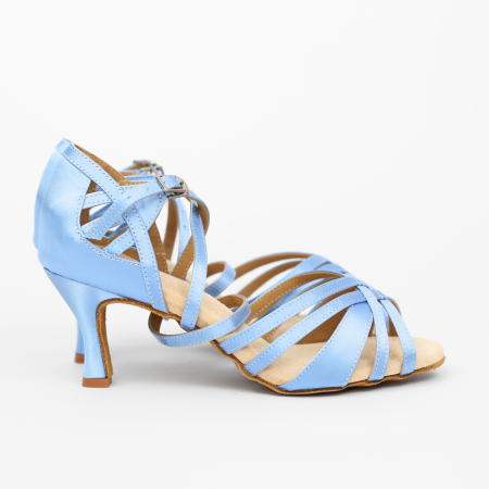 Azul - pantofi de dans albastru pal pentru femei toc 7.5cm [3]