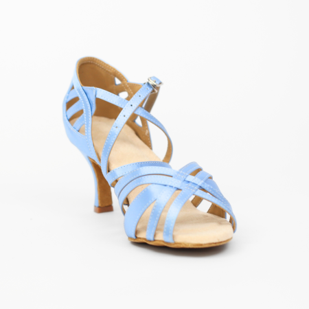 Azul - pantofi de dans albastru pal pentru femei toc 7.5cm [2]