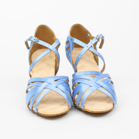 Azul - pantofi de dans albastru pal pentru femei toc 7.5cm [1]