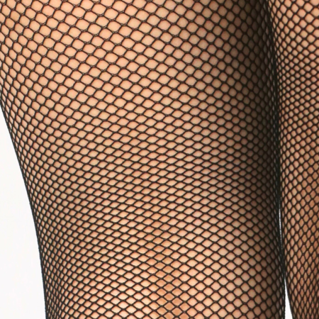 Dres plasă din material moale, negru, unisize [4]