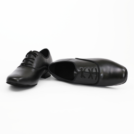 EL MACHO - pantofi de dans pentru barbati din piele culoare negru, pentru dansuri latino, sportive, tango [3]