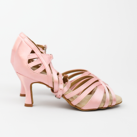 Rosa - pantofi de dans roz pentru femei toc 7.5cm [3]