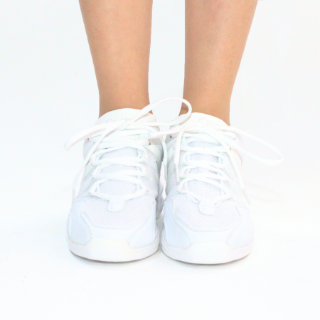 SNEAKERS Sport Alb - pantofi de dans de antrenament cu talpă splitată [1]