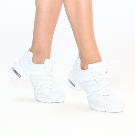 SNEAKERS Sport Alb - pantofi de dans de antrenament cu talpă splitată [5]