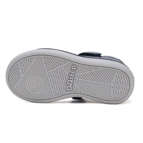 Balerini copii fete din piele DD Step, Albastru - H078-51150 [6]
