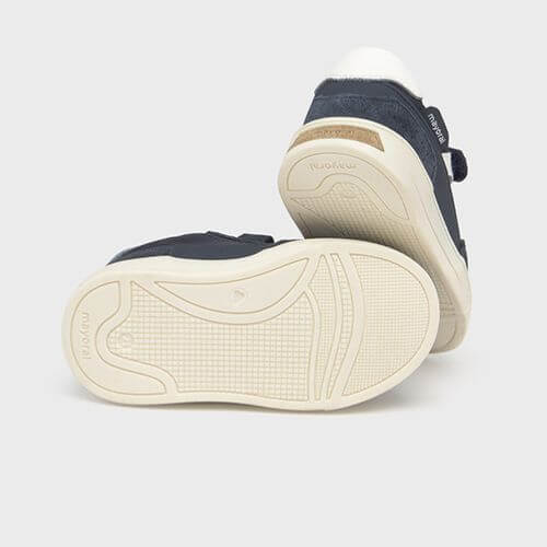 Pantofi sport copii baieti din material Piele Mayoral, Albastru - 41664-065 [2]