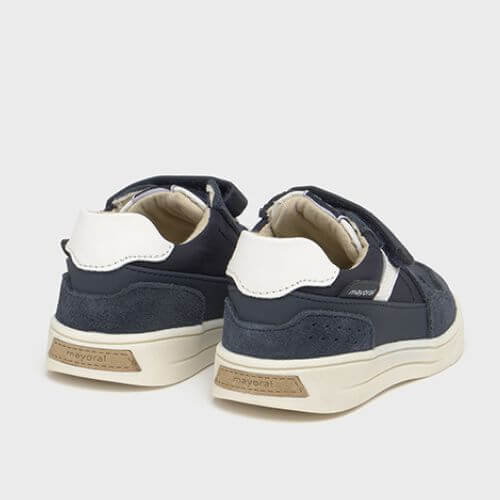 Pantofi sport copii baieti din material Piele Mayoral, Albastru - 41664-065 [3]